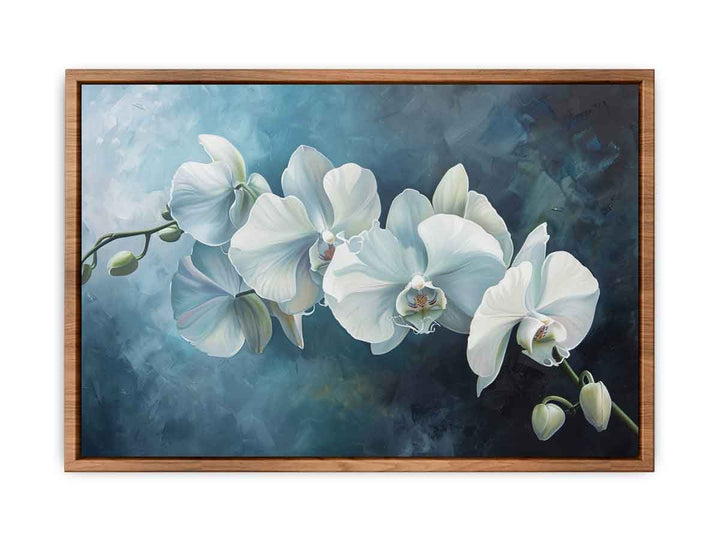 White Orchid  Painting