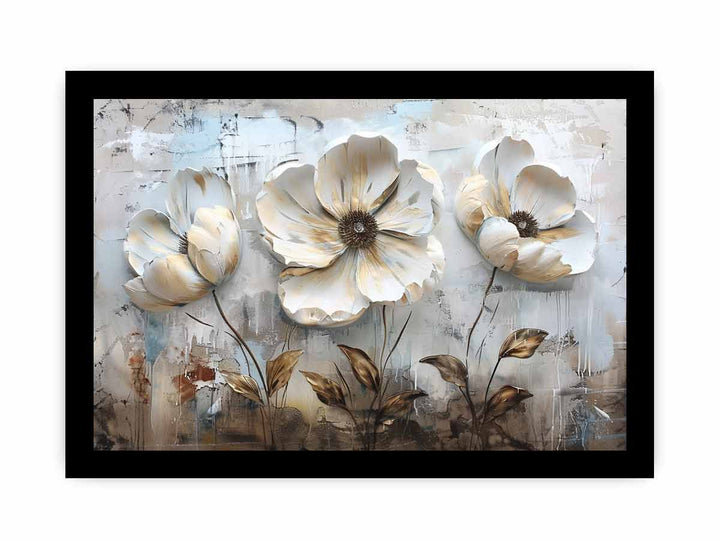 Heavy Texture Flower Knife Painting