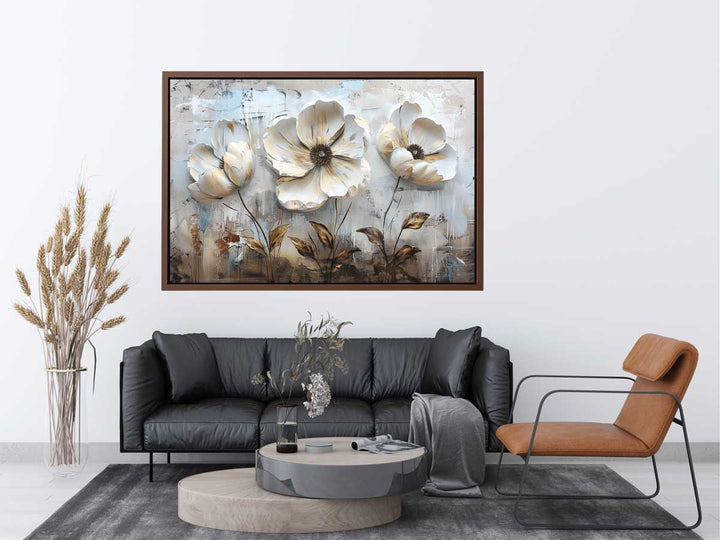 Heavy Texture Flower Knife Painting