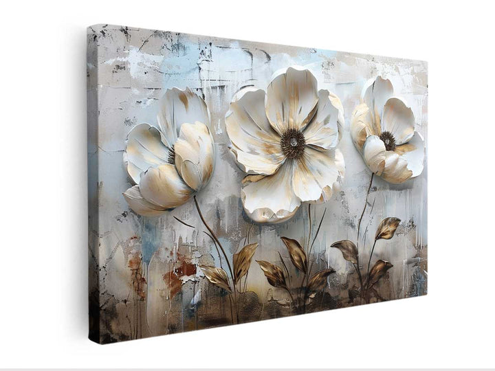 Heavy Texture Flower Knife Painting