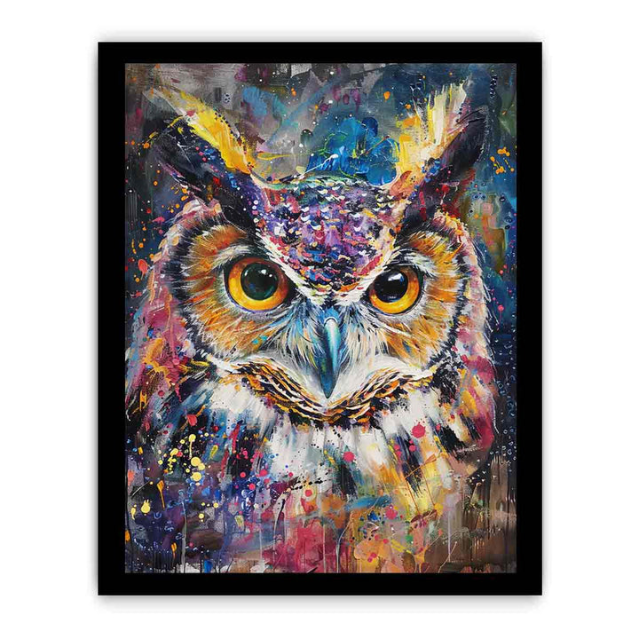 Owl Canvas Painting