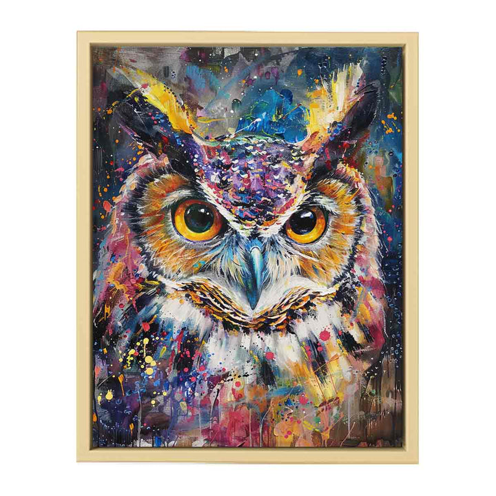 Owl Canvas Painting
