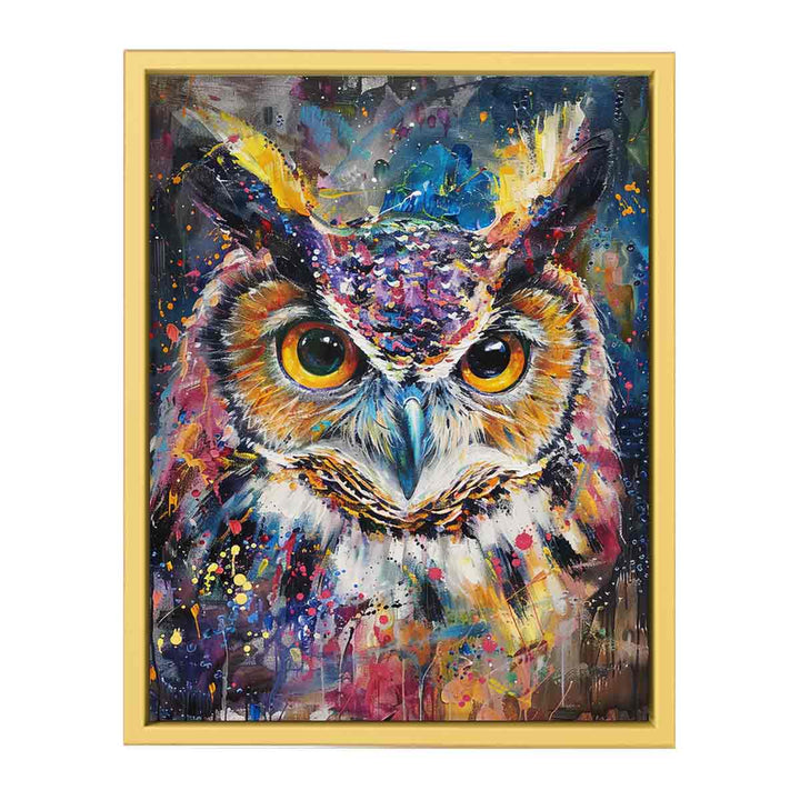 Owl Canvas Painting