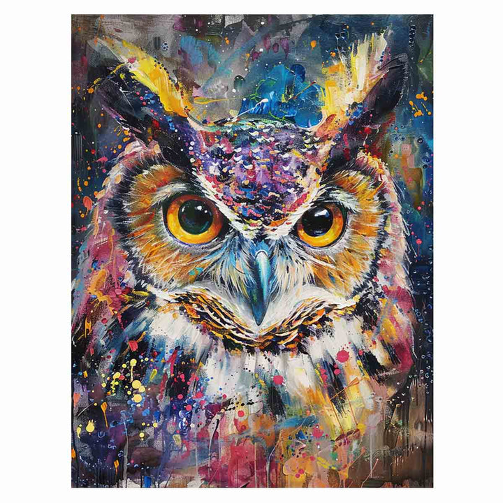 Owl Canvas Painting