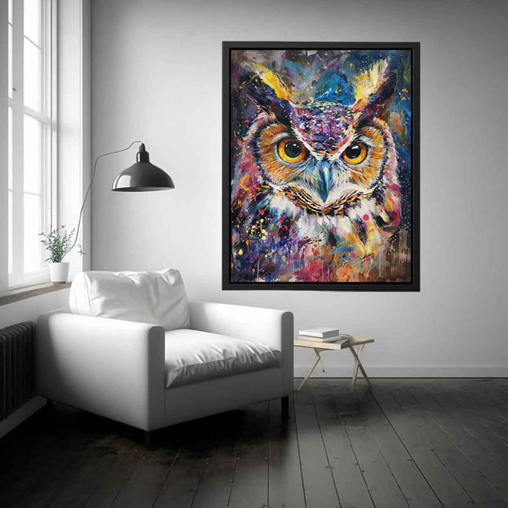 Owl Canvas Painting