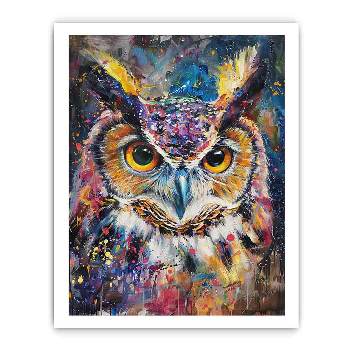 Owl Canvas Painting