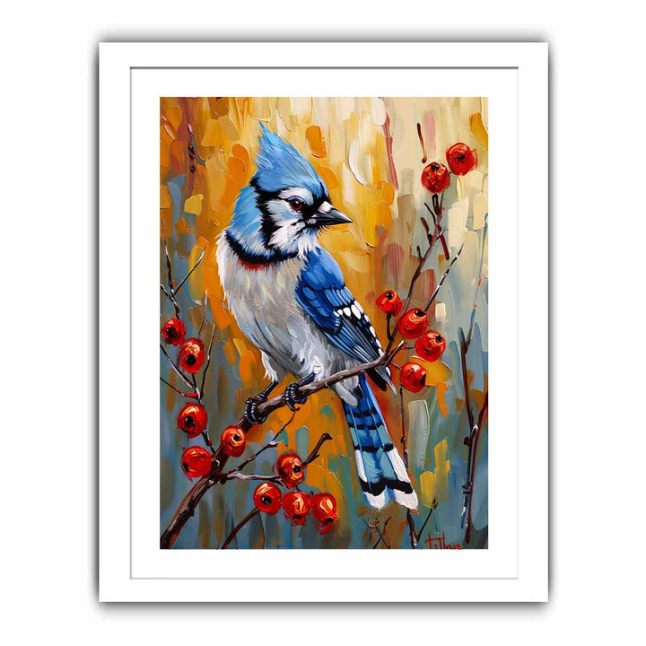 Blue Jay Painting