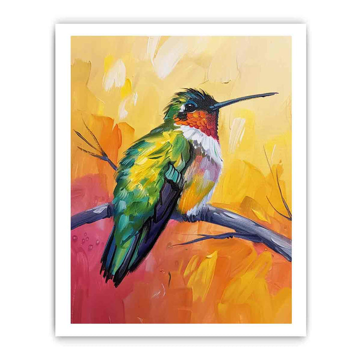 Humming Bird Painting
