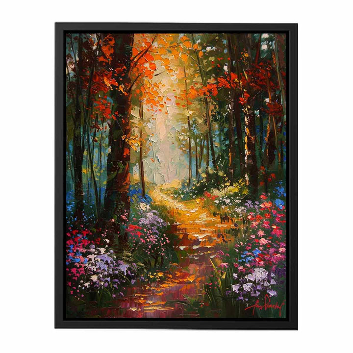 Fine Art  Forest Painting