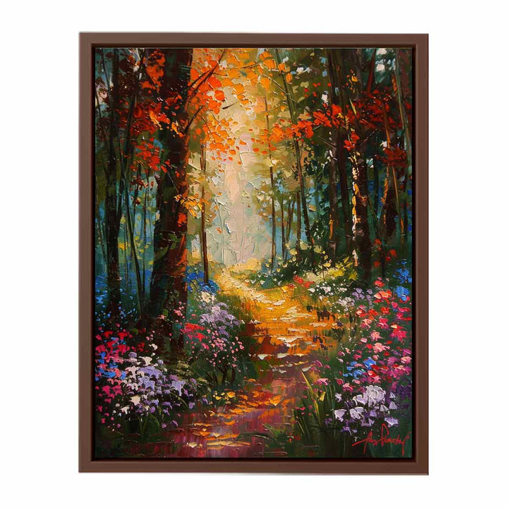 Fine Art  Forest Painting