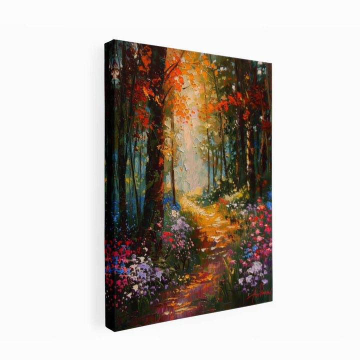 Fine Art  Forest Painting