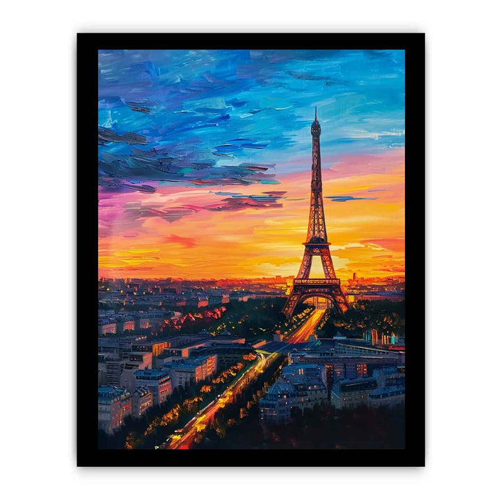 Eiffel Tower Painting