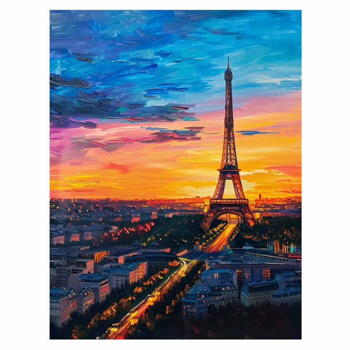 Eiffel Tower Painting