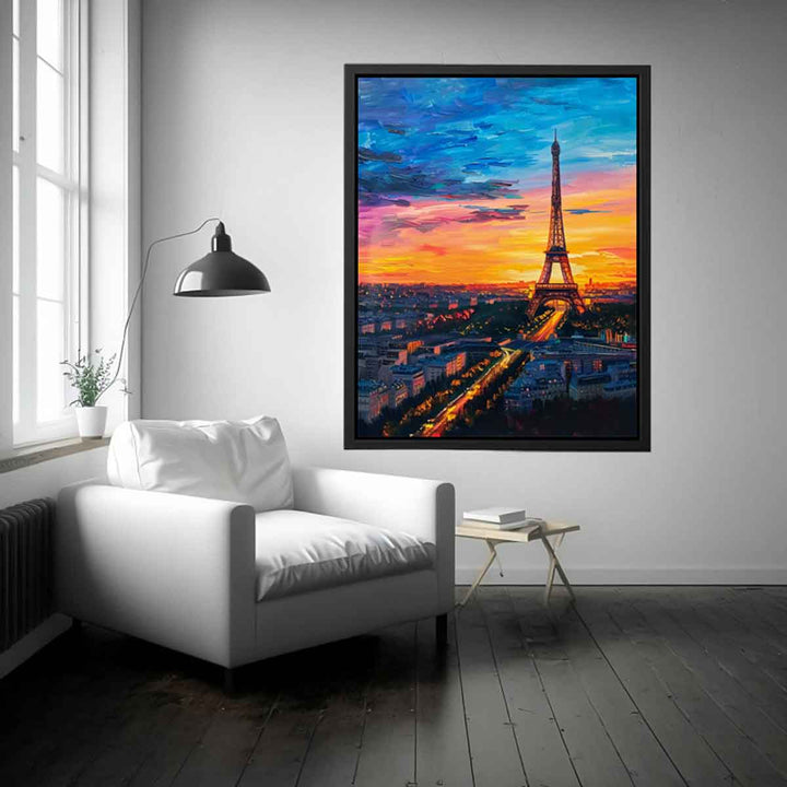 Eiffel Tower Painting