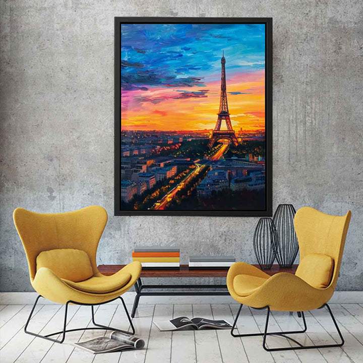 Eiffel Tower Painting