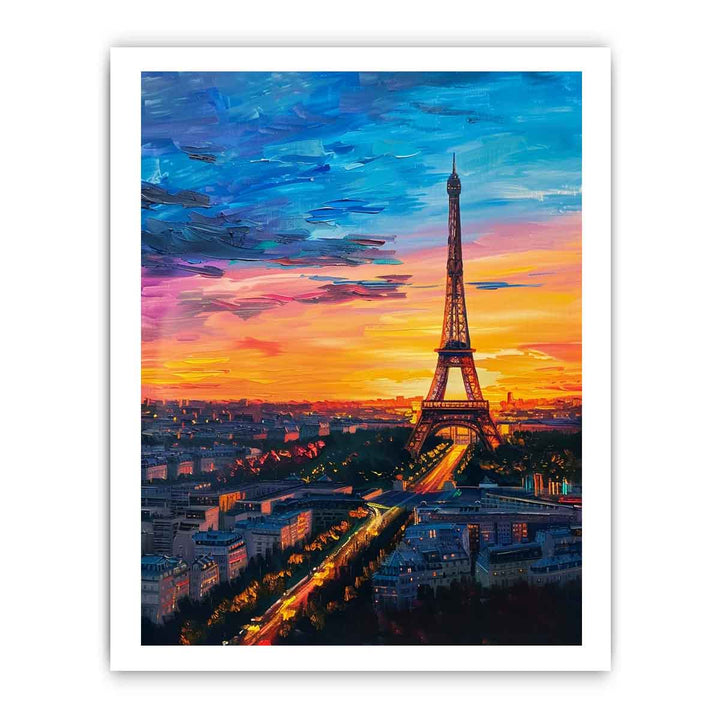 Eiffel Tower Painting