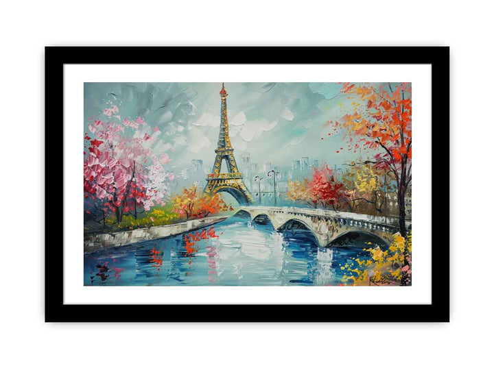 Eiffel Tower Painting