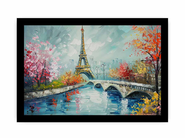 Eiffel Tower Painting