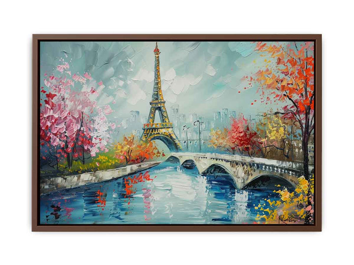 Eiffel Tower Painting
