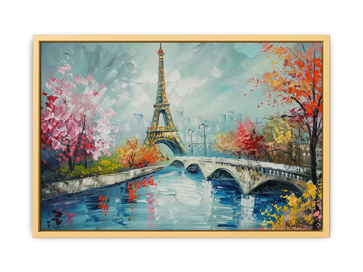 Eiffel Tower Painting