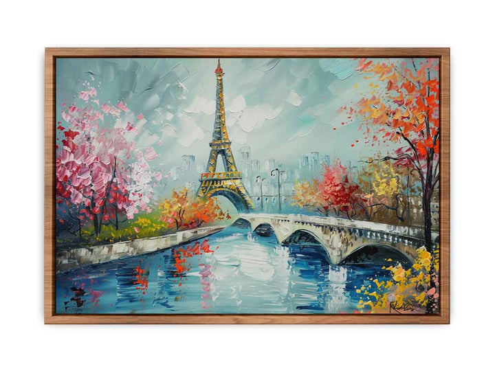 Eiffel Tower Painting