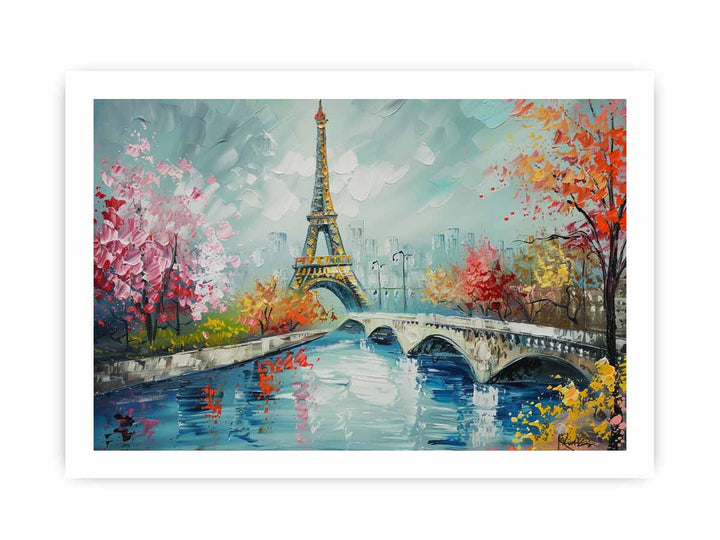 Eiffel Tower Painting