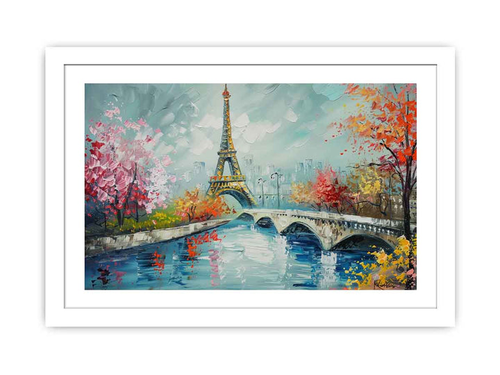 Eiffel Tower Painting