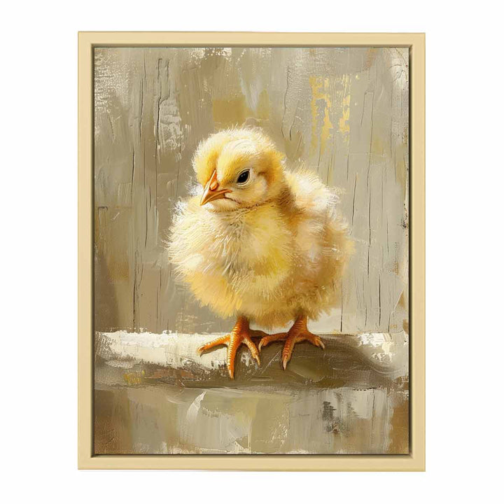 Baby Chicken Art Painting