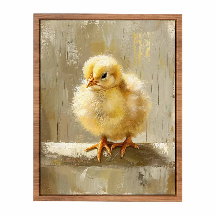 Baby Chicken Art Painting