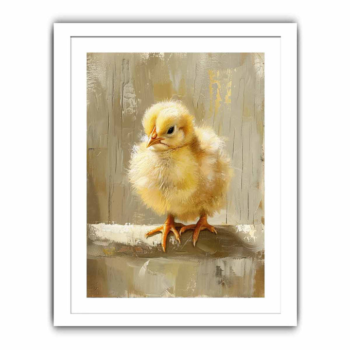 Baby Chicken Art Painting