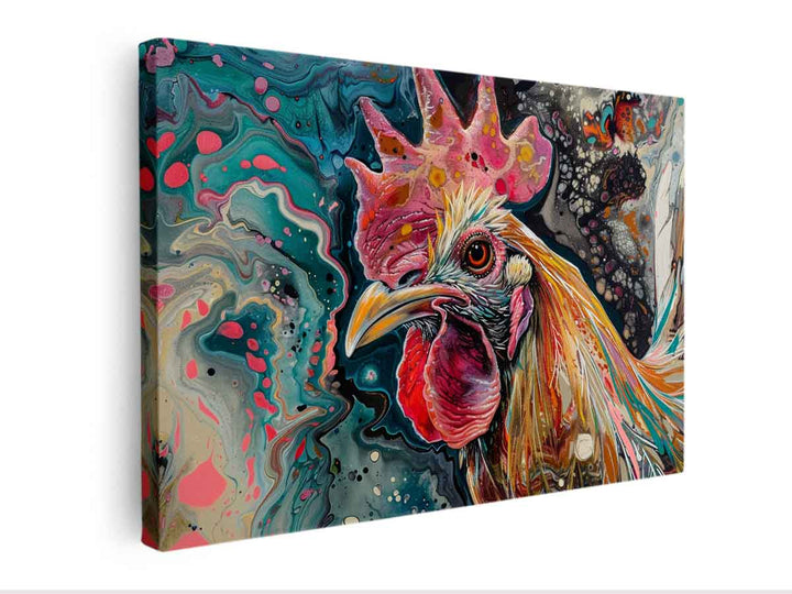 Chicken Original Art Painting