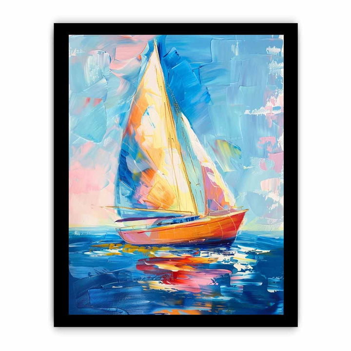 Sailing Boat  Painting
