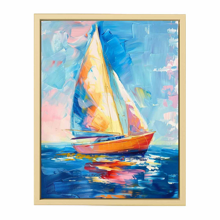 Sailing Boat  Painting