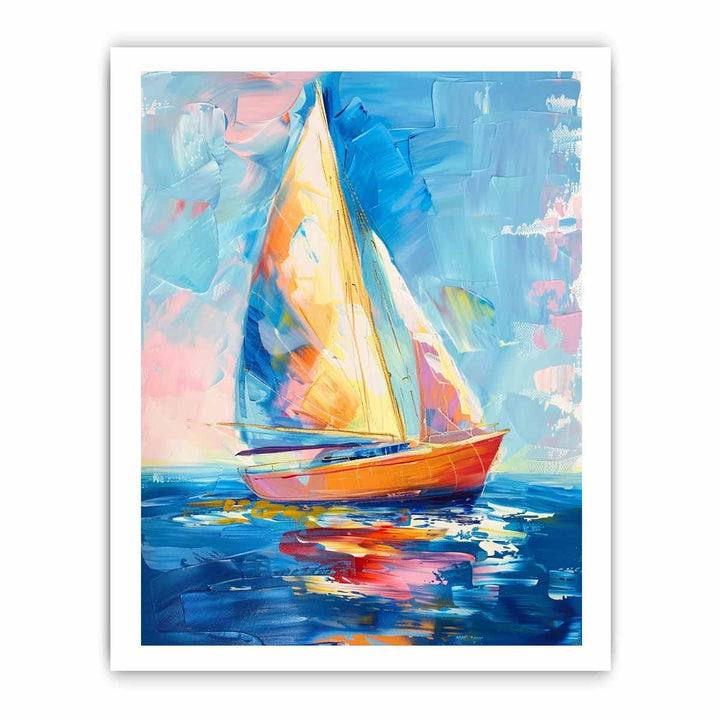 Sailing Boat  Painting