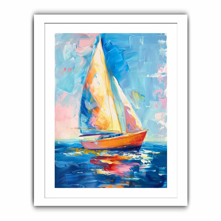Sailing Boat  Painting