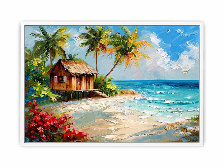 Wodden House On Beach