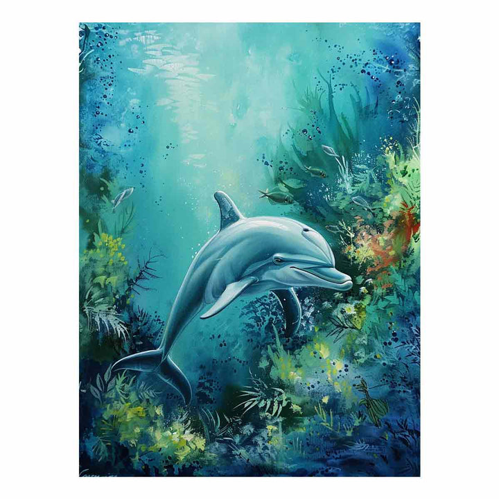 Dolphin Painting