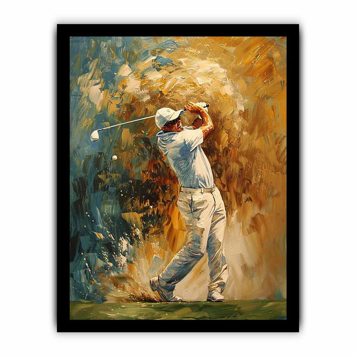Golf Shot Painting