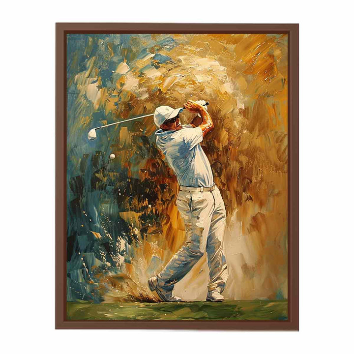 Golf Shot Painting