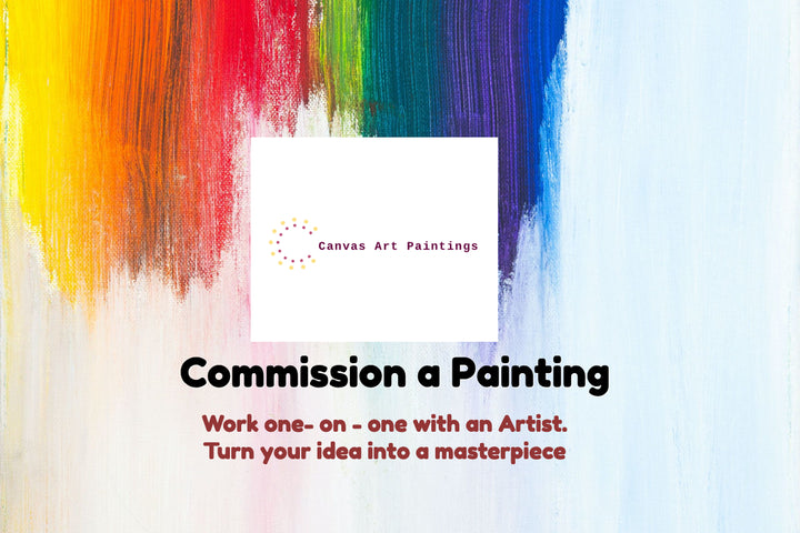 Art Commission - Commissioned Hand Painted Art 