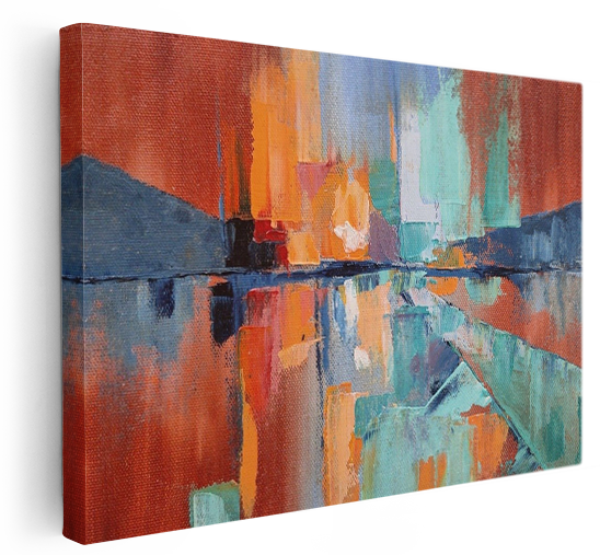 Abstract Oil Painting 