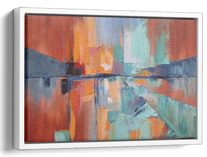 Abstract Oil Painting 