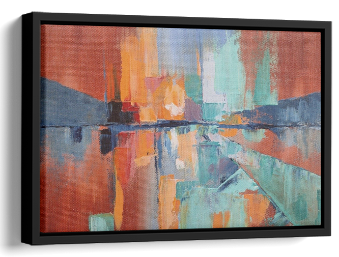 Abstract Oil Painting 