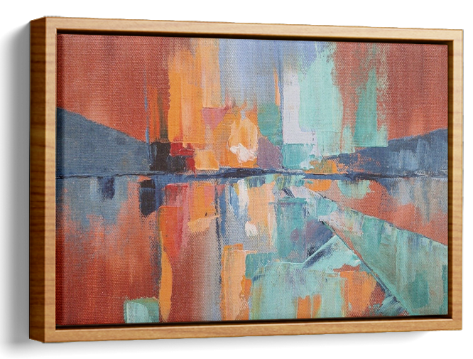 Abstract Oil Painting 