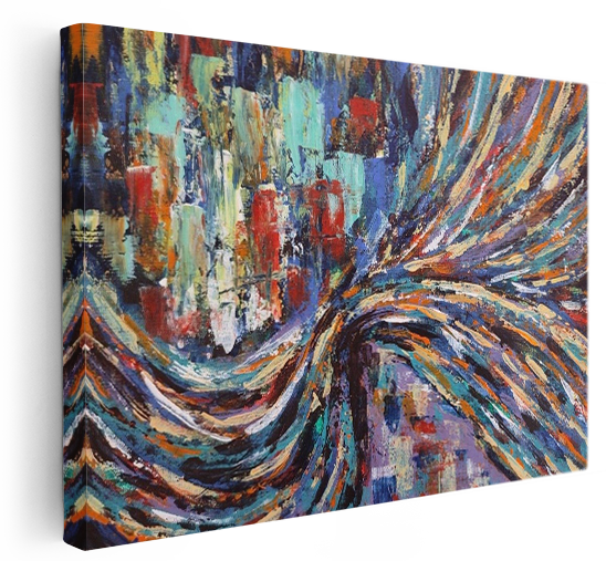 Abstract Oil Painting 