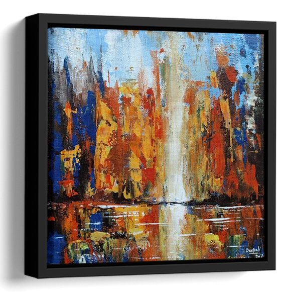 Deep Inside Abstract Painting 