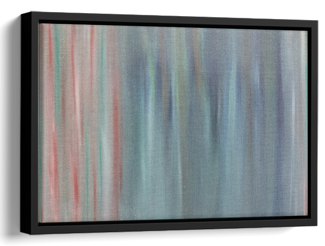 Abstract Rain Oil Painting 