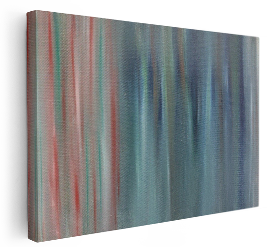 Abstract Rain Oil Painting 