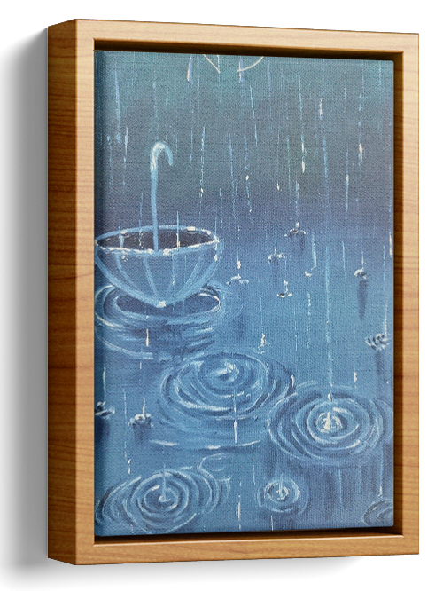 Mystry Rain Oil Painting 