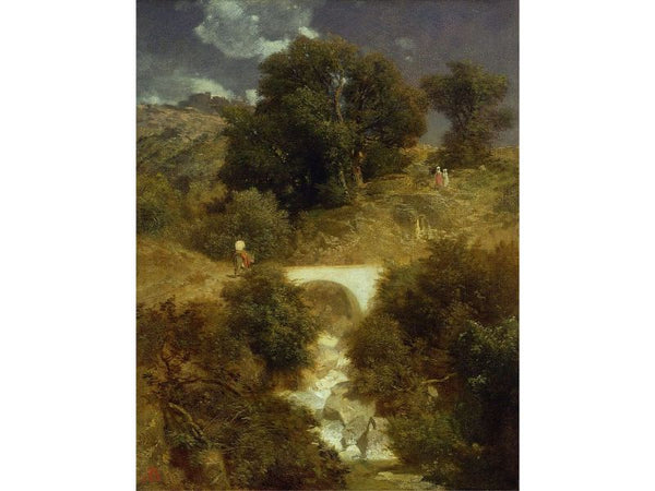 Roman Landscape with a Bridge, 1863
